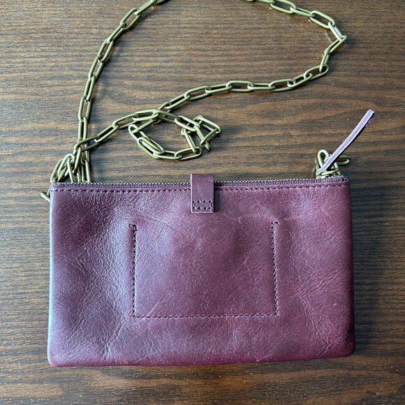 Madewell The Transport Accordion Crossbody in Dark Cabernet - Picture 4 of 8